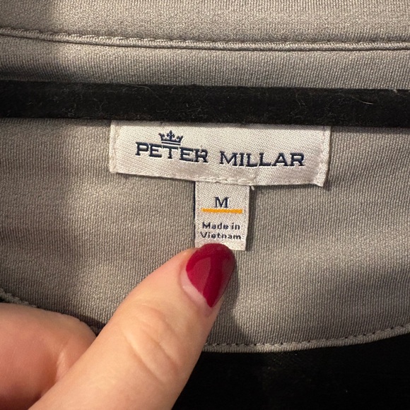 Peter Millar Perth Performance Quarter Zip Medium - Picture 5 of 6